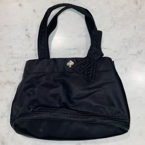 Kate Spade Black Nylon Bag with Bow